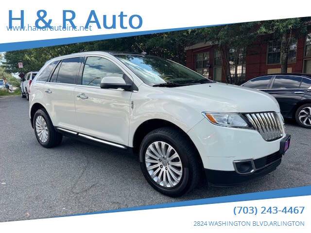 2013 Lincoln MKX AWD — SUV — 104,822 mi — Arlington, VA