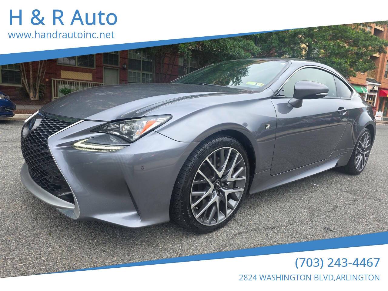 2017 Lexus RC RC Turbo — Coupe — 149,738 mi — Arlington, VA