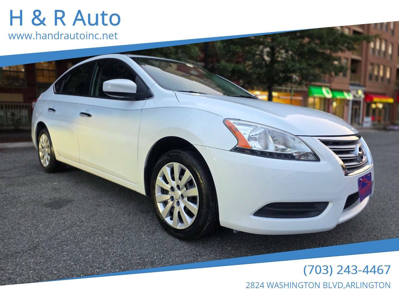 2014 Nissan Sentra S — Sedan — 121,990 mi — Arlington, VA