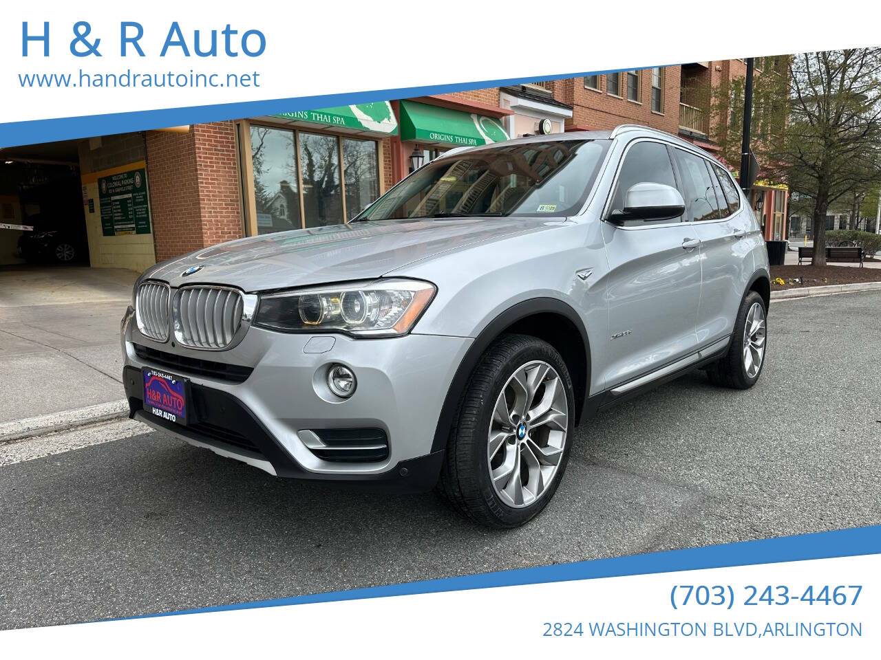2016 BMW X3 28d — SUV — 161,162 mi — Arlington, VA