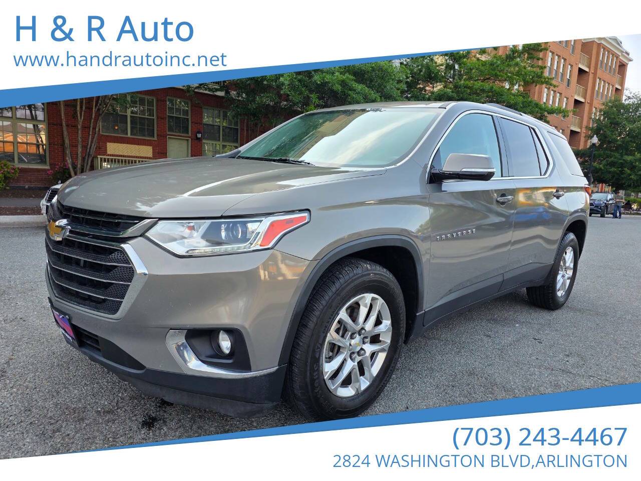 2018 Chevrolet Traverse LT Cloth — SUV — 100,260 mi — Arlington, VA