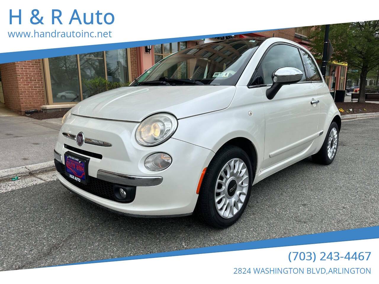 2015 FIAT 500 Lounge — Hatchback — 101,494 mi — Arlington, VA