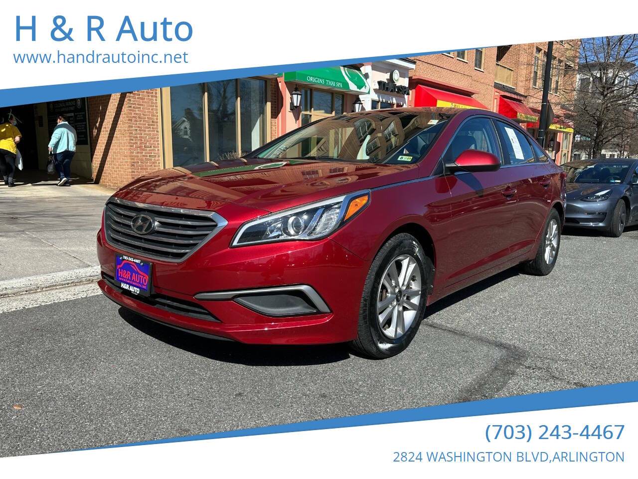 2016 Hyundai Sonata SE — Sedan — 139,948 mi — Arlington, VA