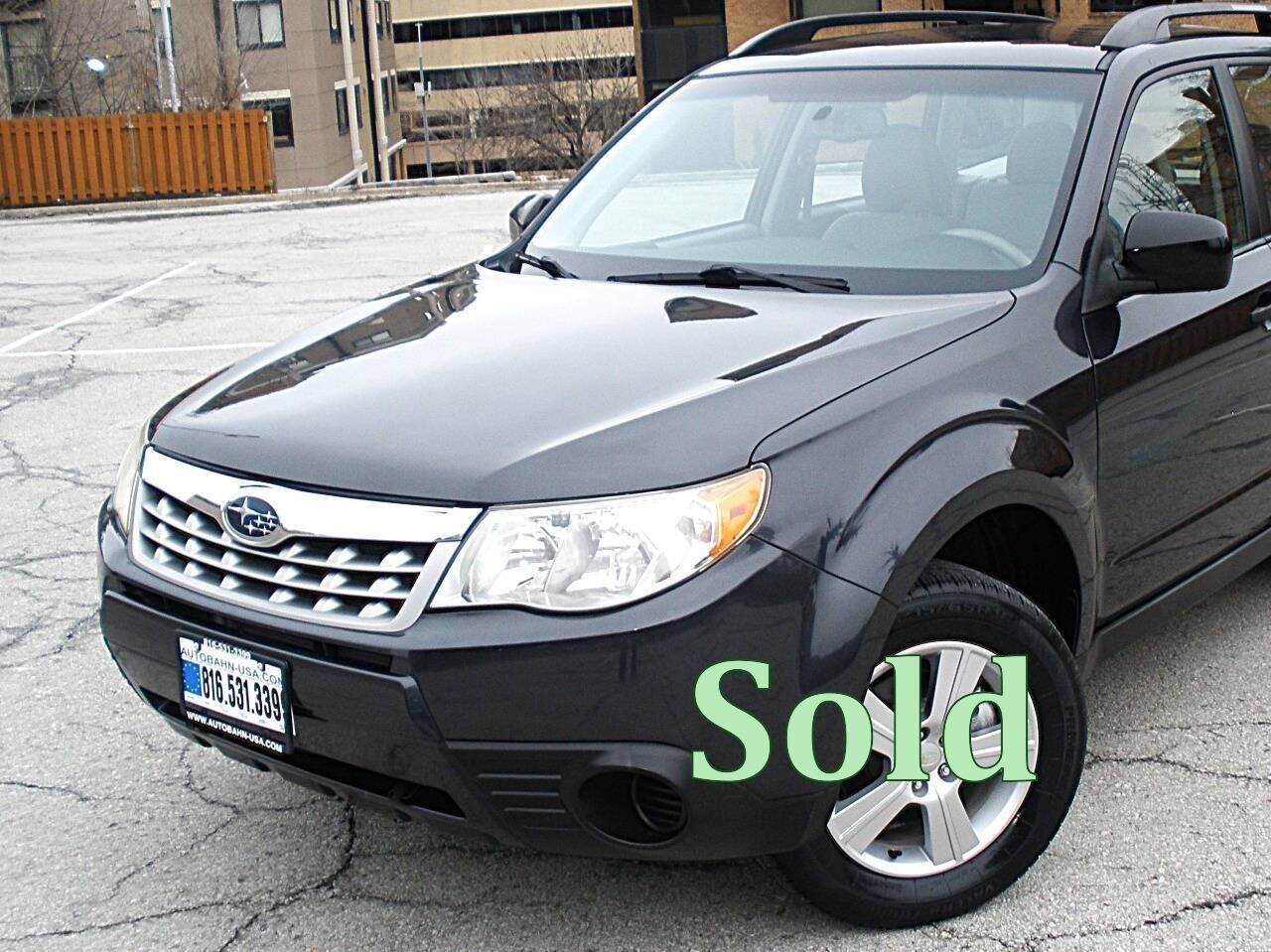2012 Subaru Forester 2.5X — SUV — 76,255 mi — Kansas City, MO
