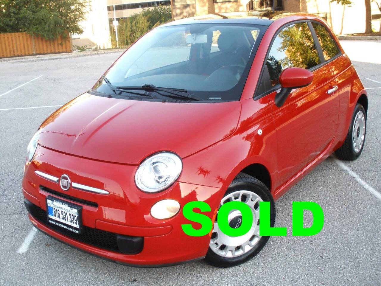 2012 FIAT 500 Pop — Coupe — 46,628 mi — Kansas City, MO