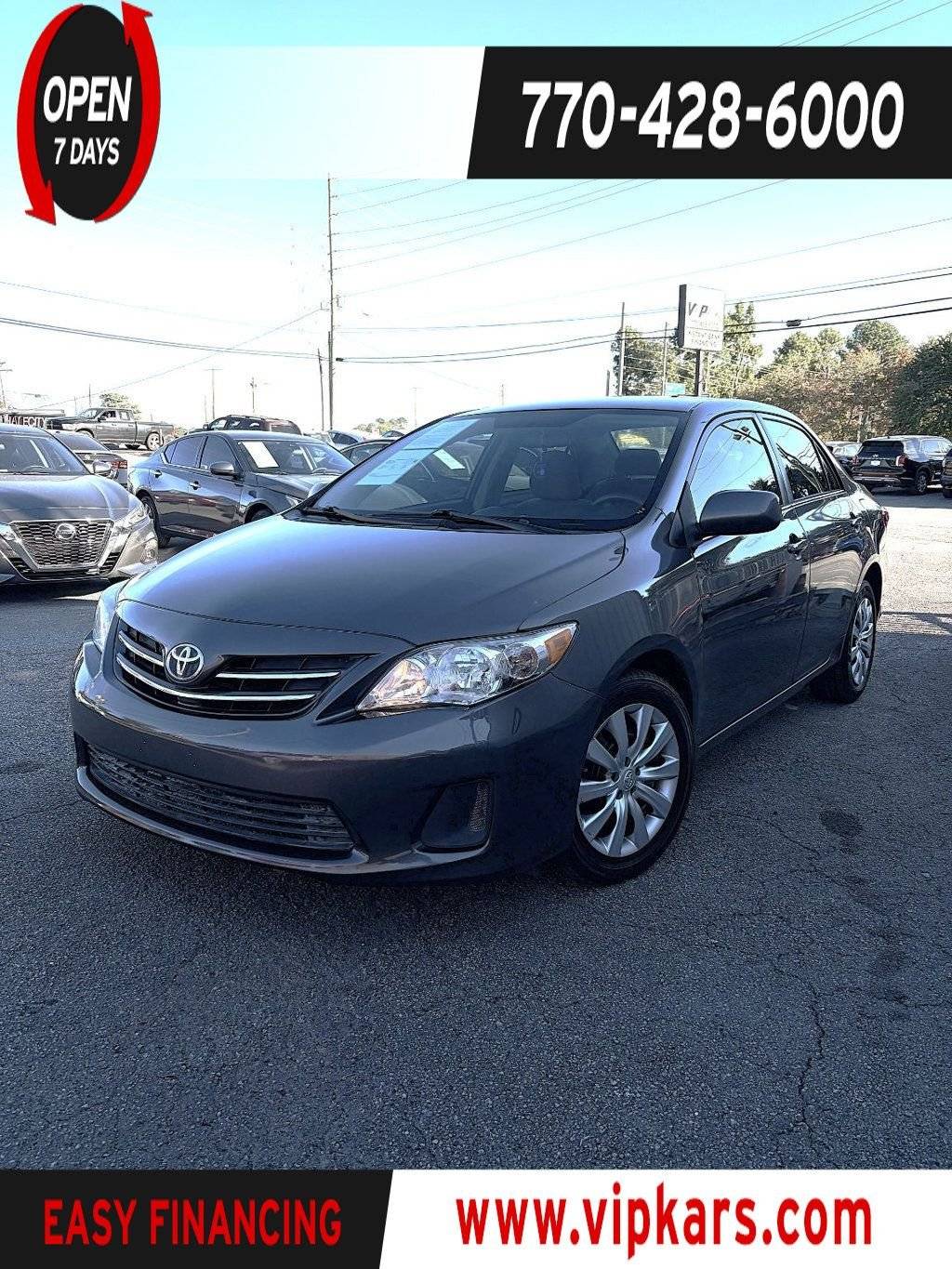 2013 Toyota Corolla LE — Sedan — 70,951 mi — Marietta, GA