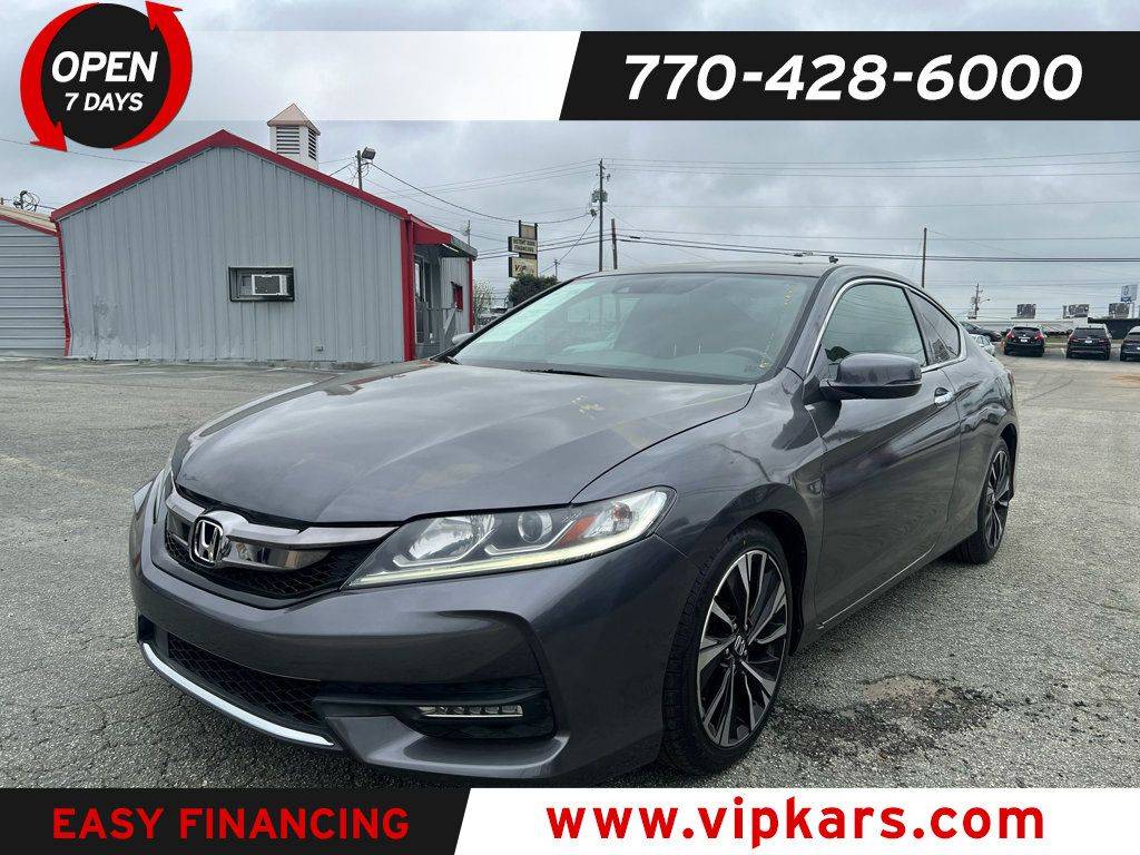 2017 Honda Accord EX-L V6 — Coupe — 85,230 mi — Marietta, GA