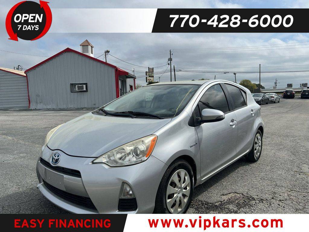 2012 Toyota Prius c One — Hatchback — 74,975 mi — Marietta, GA