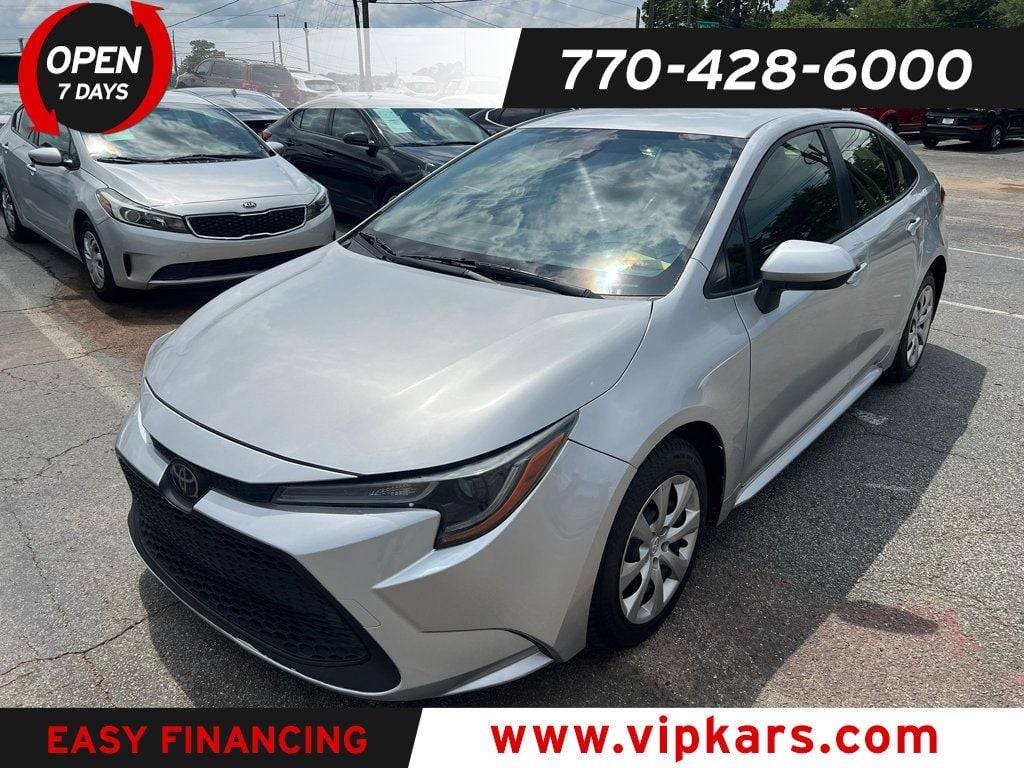 2020 Toyota Corolla LE — Sedan — 74,895 mi — Marietta, GA