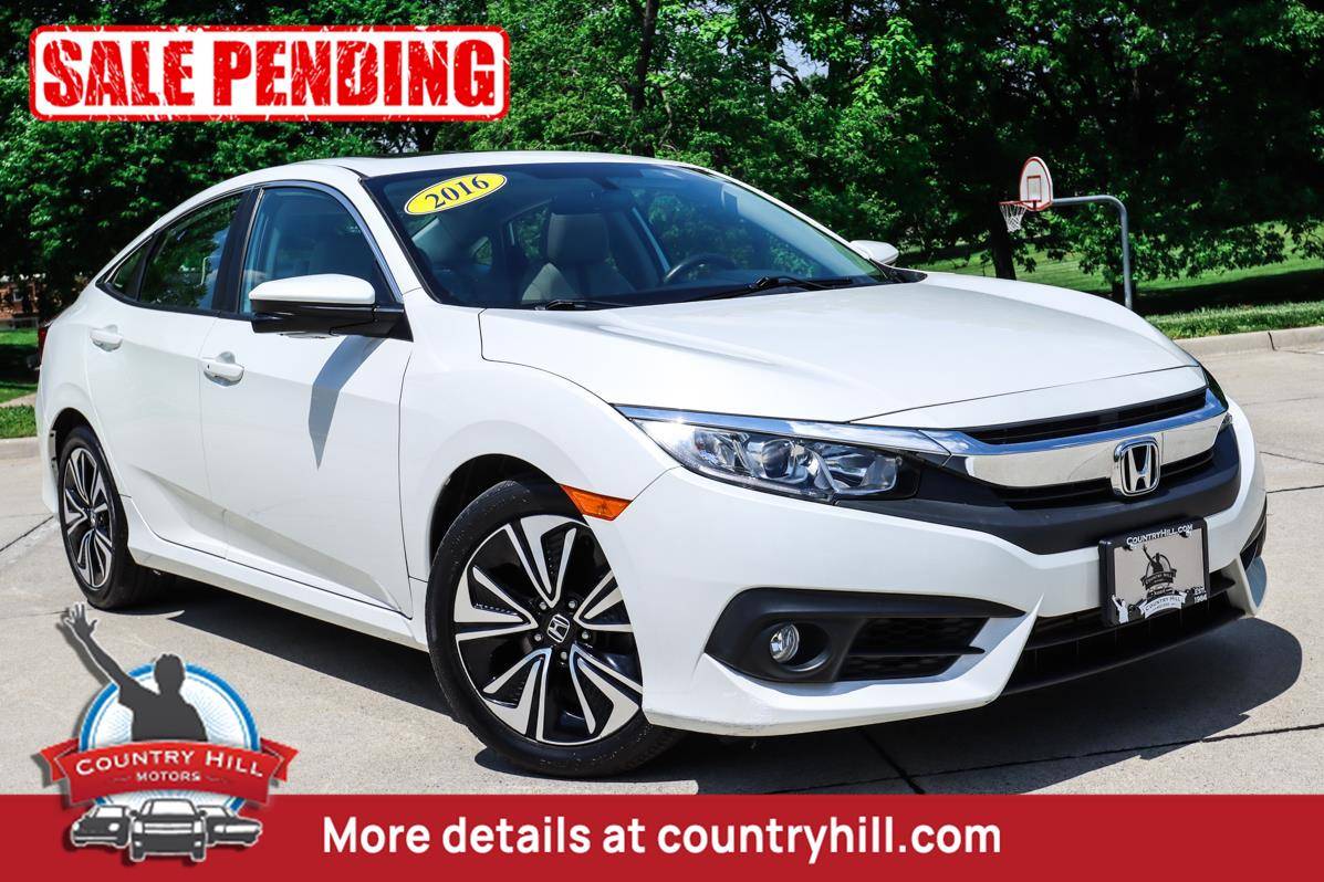 2016 Honda Civic EX-T — Sedan — 34,510 mi — Merriam, KS