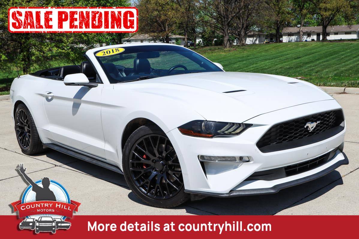 2018 Ford Mustang EcoBoost Premium — Convertible — 58,999 mi — Merriam, KS
