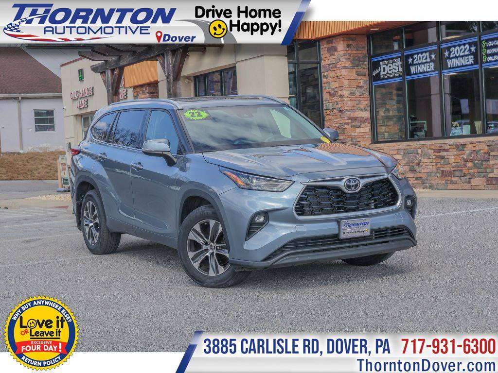 2022 Toyota Highlander XLE — SUV — 48,371 mi — Dover, PA