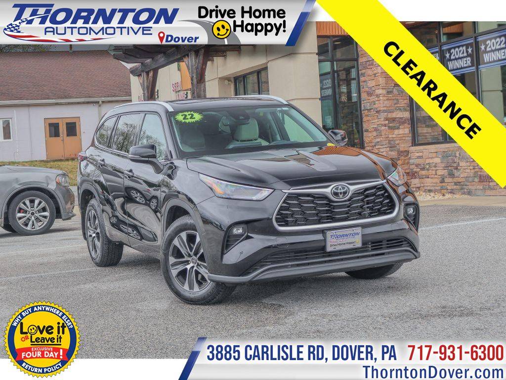 2022 Toyota Highlander XLE — SUV — 49,522 mi — Dover, PA