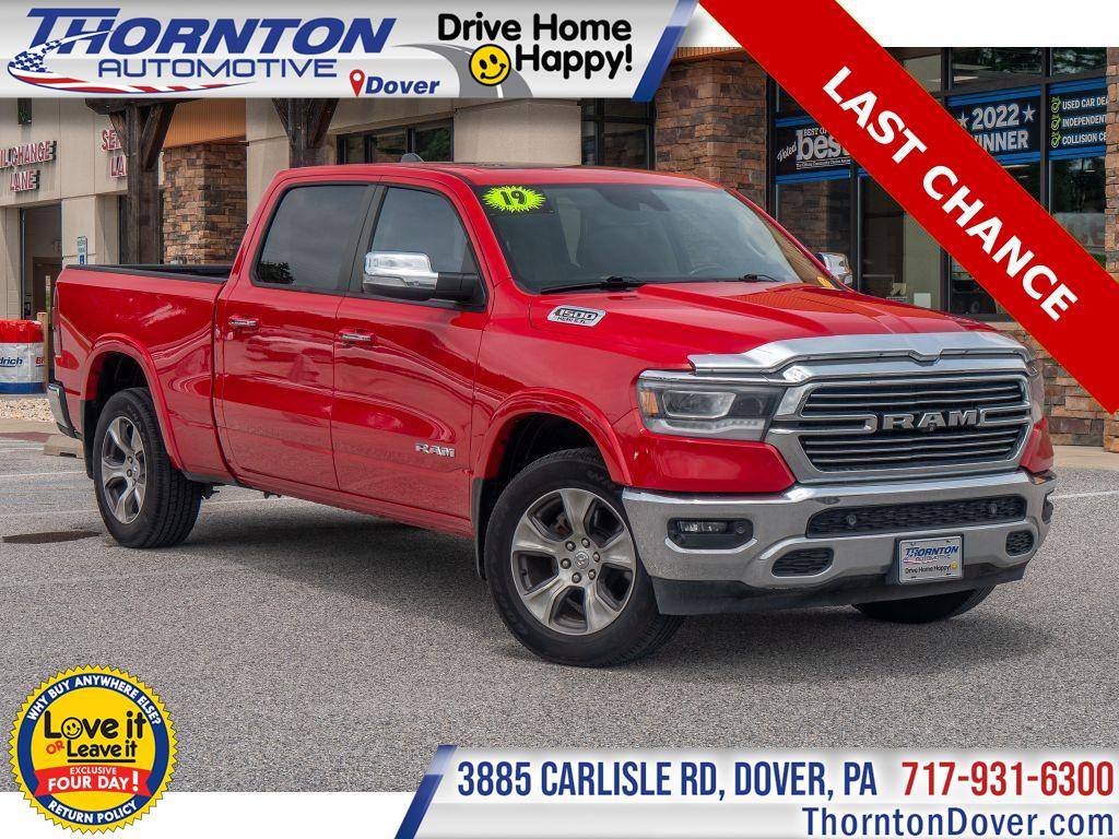 2019 Ram 1500 Laramie — Pickup Truck — 68,023 mi — Dover, PA