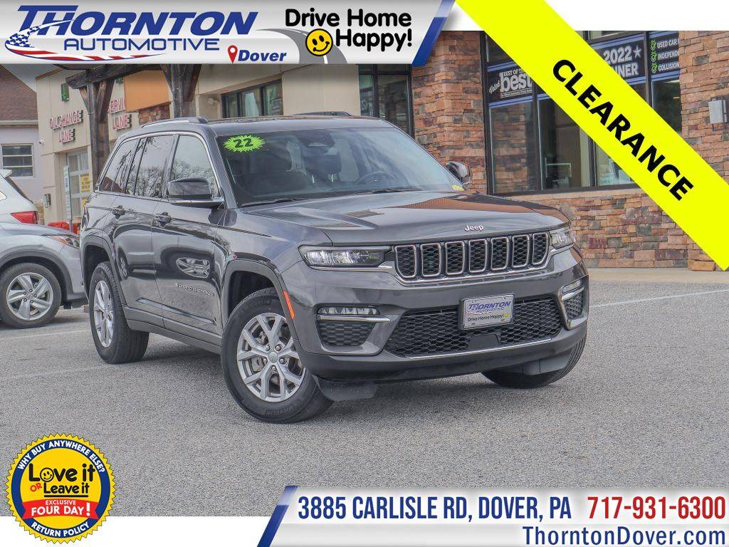 2022 Jeep Grand Cherokee Limited — SUV — 38,076 mi — Dover, PA