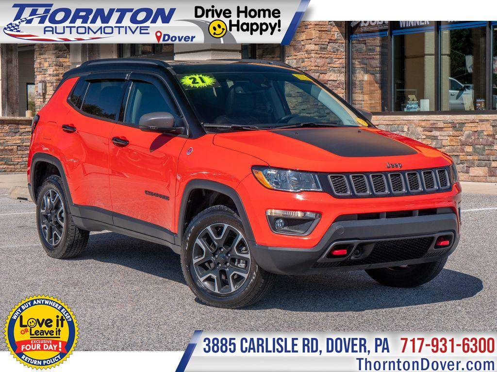 2021 Jeep Compass Trailhawk — SUV — 10,754 mi — Dover, PA