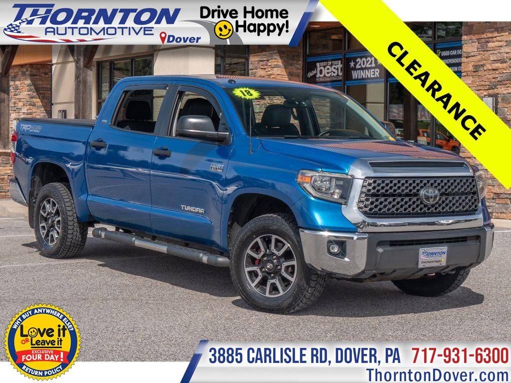 2018 Toyota Tundra SR5 — Pickup Truck — 80,025 mi — Dover, PA