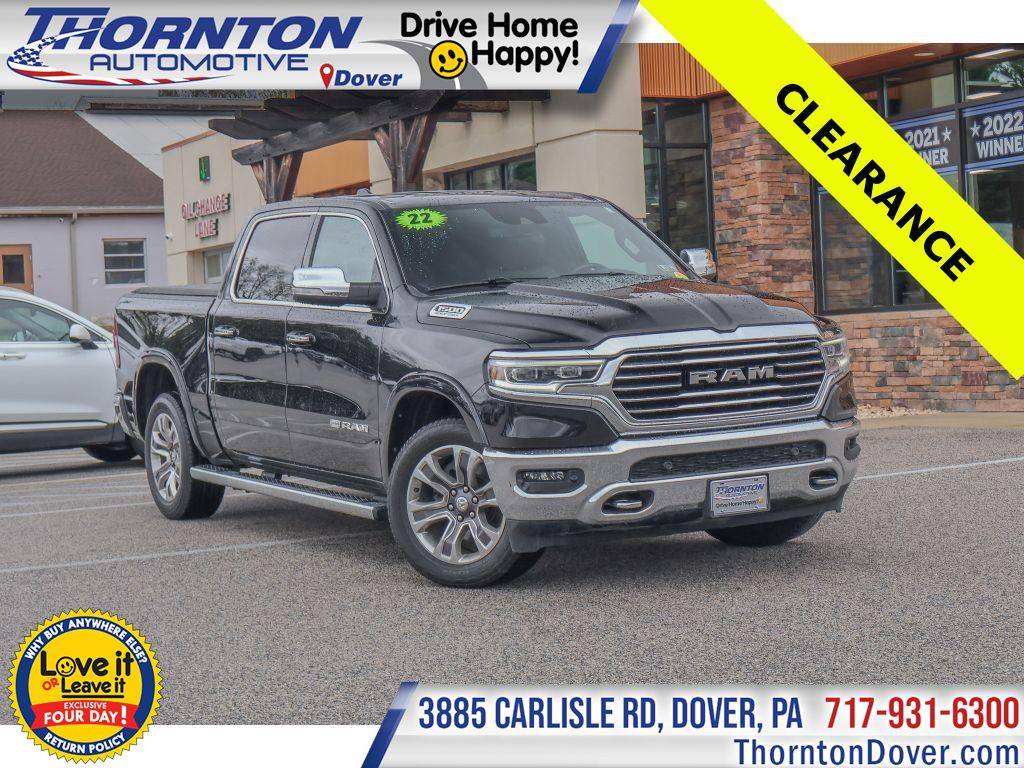 2022 Ram 1500 Longhorn — Pickup Truck — 44,443 mi — Dover, PA
