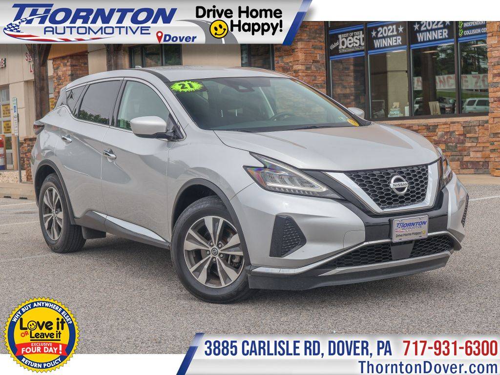 2021 Nissan Murano S — SUV — 32,694 mi — Dover, PA