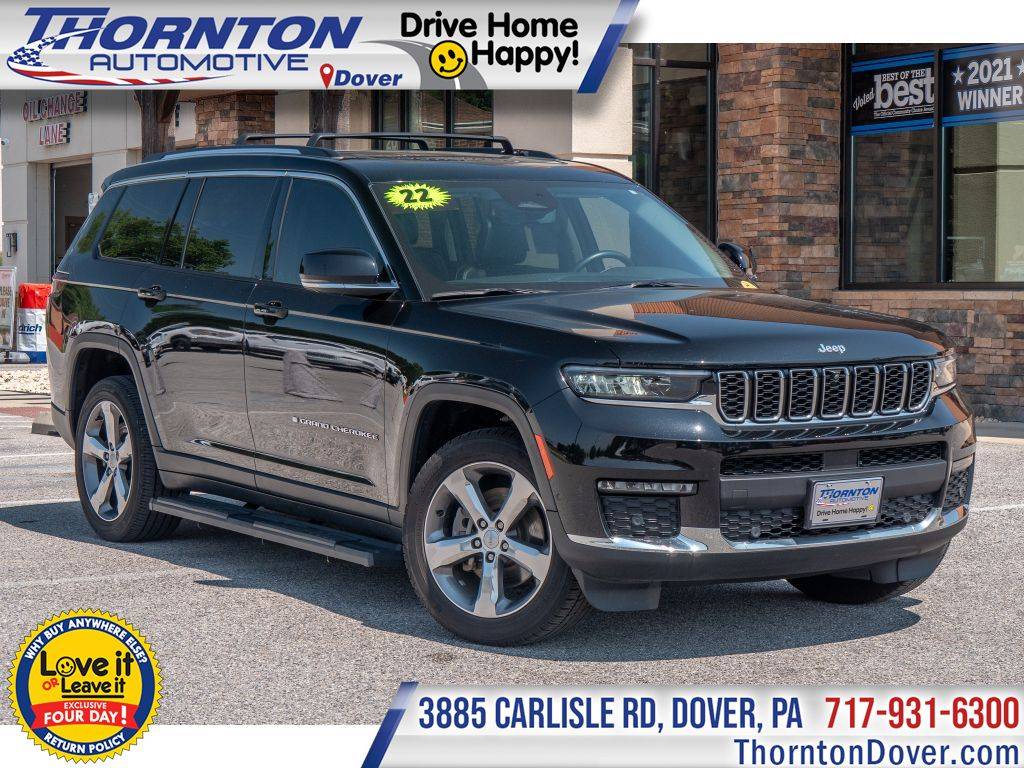 2022 Jeep Grand Cherokee Limited — SUV — 34,673 mi — Dover, PA