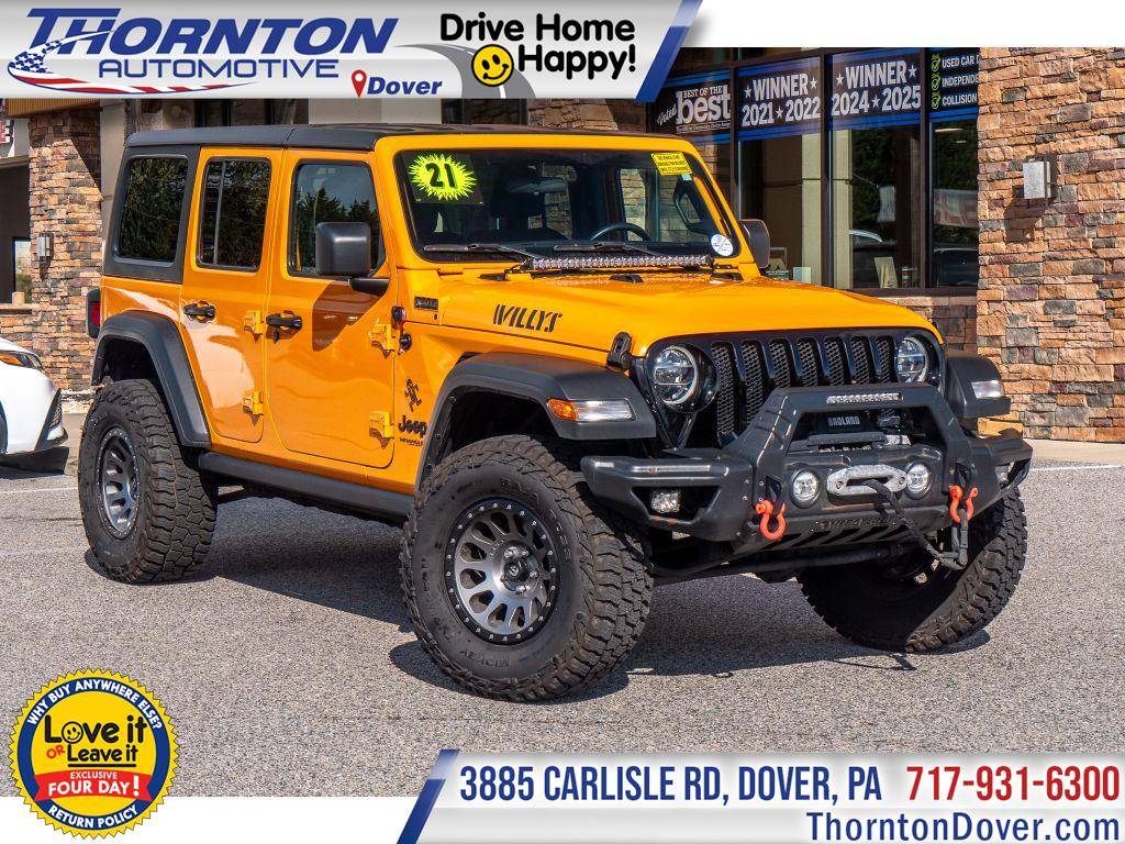 2021 Jeep Wrangler Willys — SUV — 65,873 mi — Dover, PA