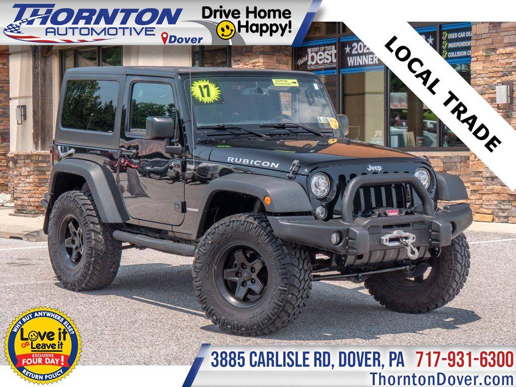 2017 Jeep Wrangler Rubicon — SUV — 37,152 mi — Dover, PA