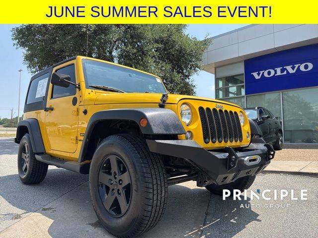 2015 Jeep Wrangler Sport — SUV — 77,029 mi — San Antonio, TX