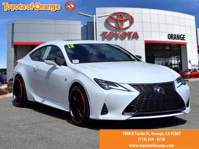 2019 Lexus RC RC 350 F Sport — Coupe — 28,757 mi — ORANGE, CA