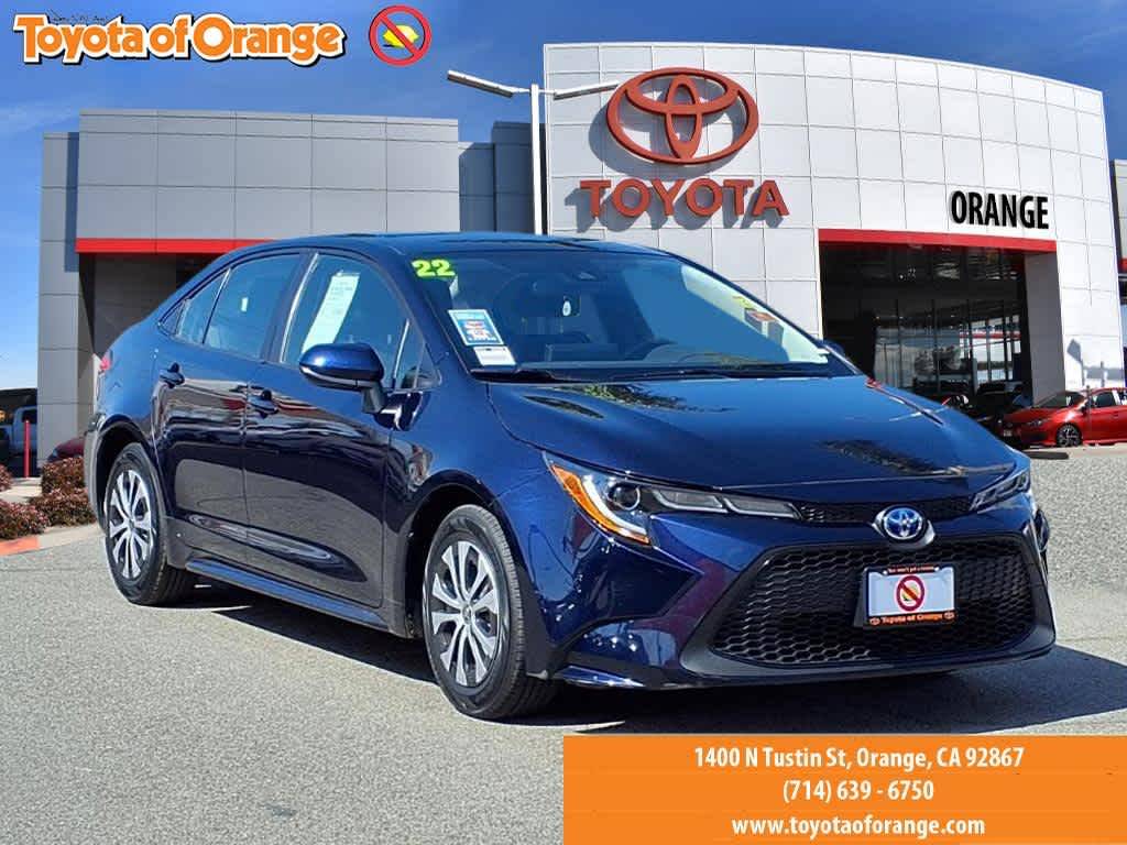2022 Toyota Corolla Hybrid LE — Sedan — 33,563 mi — ORANGE, CA