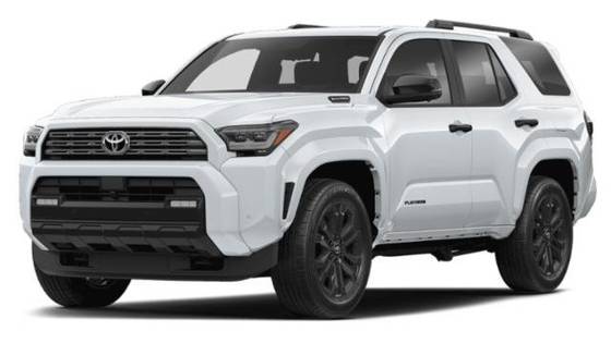New 2025 Toyota 4Runner Hybrid Platinum for Sale Near Me - TrueCar