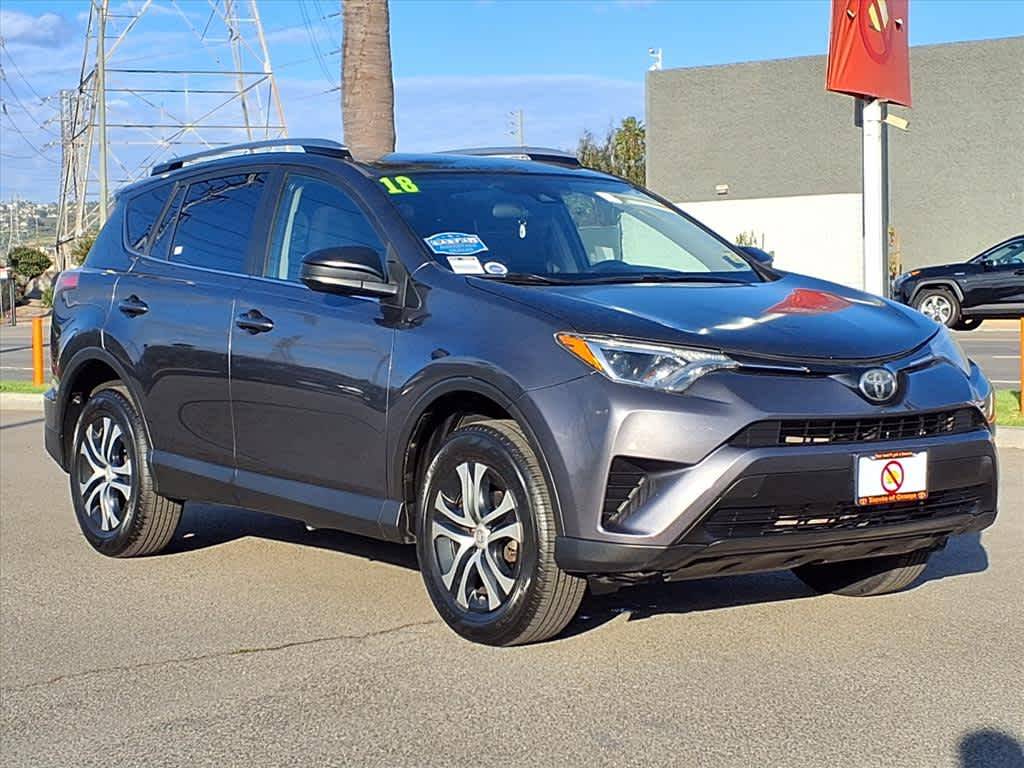 2018 Toyota RAV4 LE — SUV — 127,378 mi — ORANGE, CA
