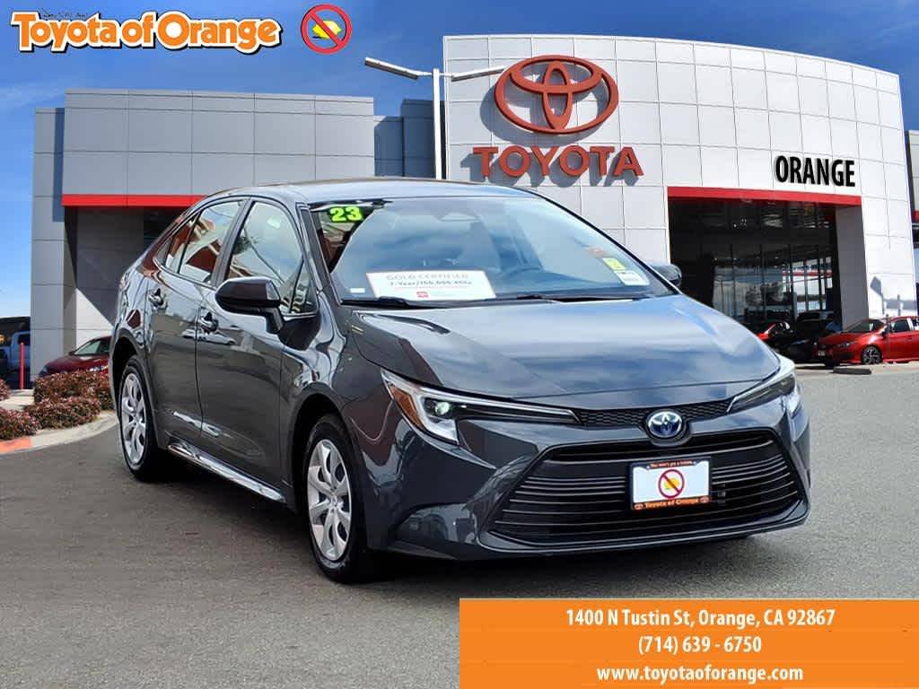 2023 Toyota Corolla Hybrid LE — Sedan — 13,716 mi — ORANGE, CA
