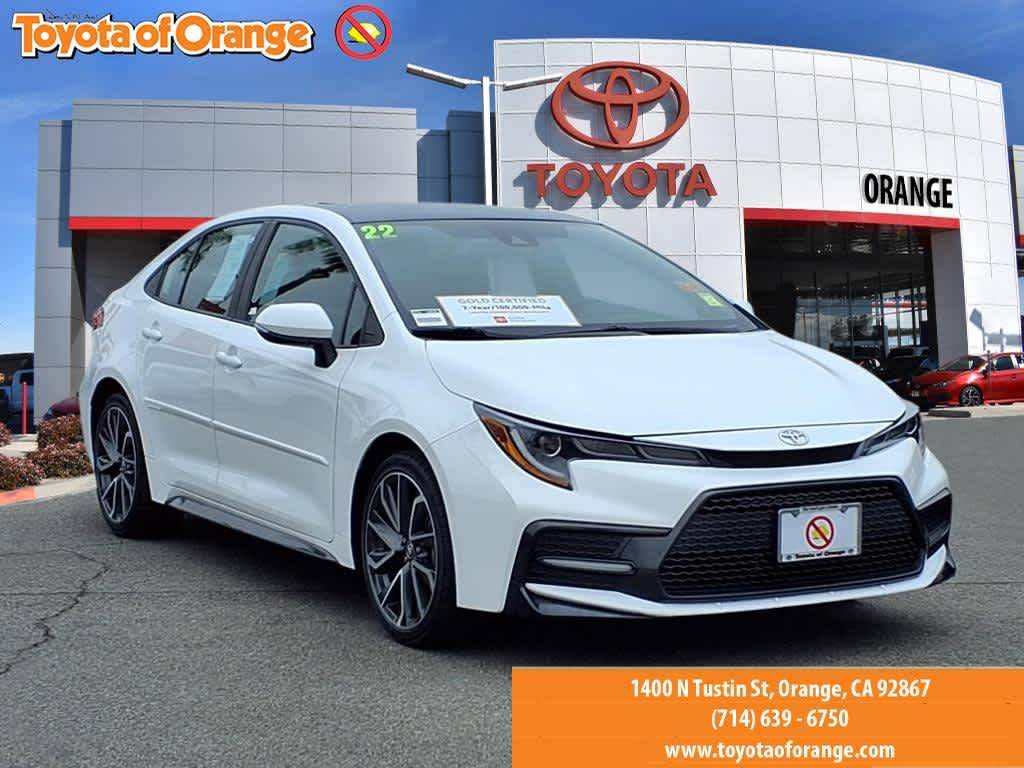 2022 Toyota Corolla SE — Sedan — 31,450 mi — ORANGE, CA