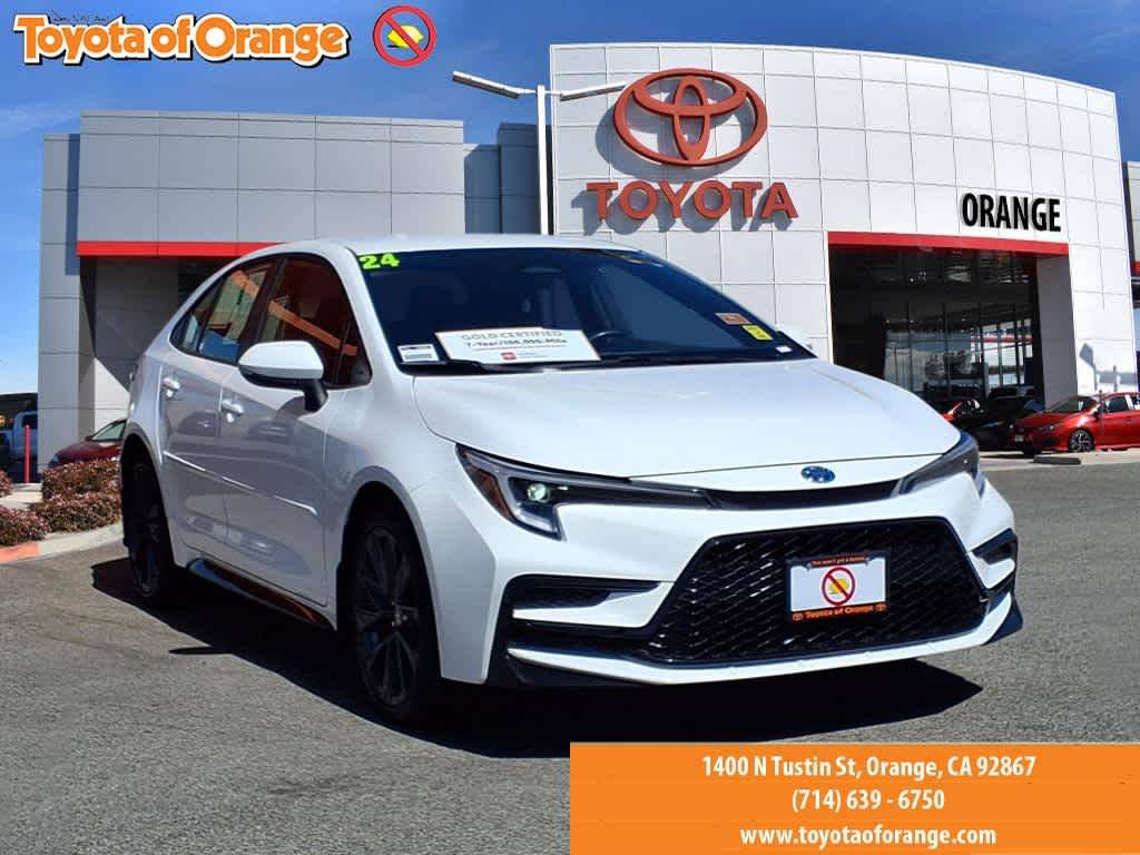 2024 Toyota Corolla Hybrid SE — Sedan — 23,743 mi — ORANGE, CA