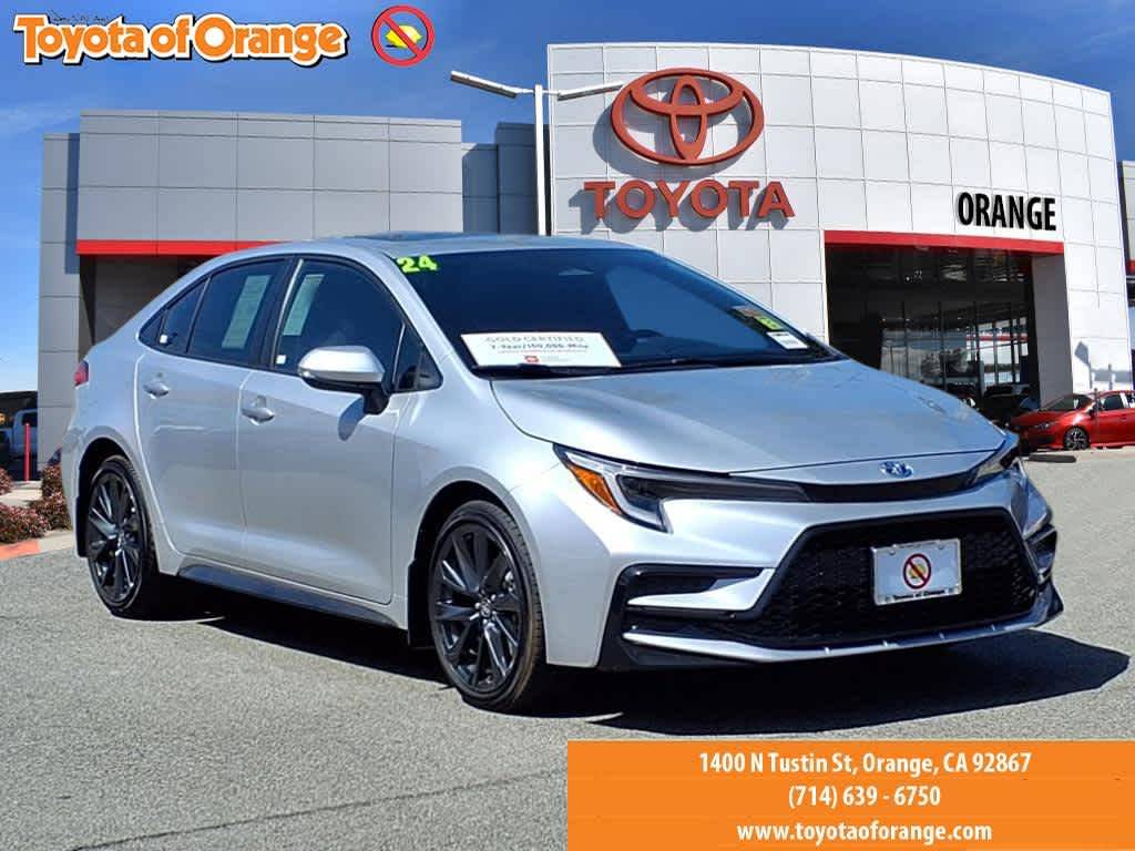 2024 Toyota Corolla Hybrid SE — Sedan — 10,047 mi — ORANGE, CA