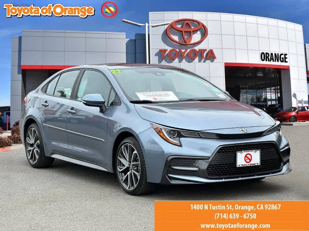 2022 Toyota Corolla XSE — Sedan — 16,450 mi — ORANGE, CA