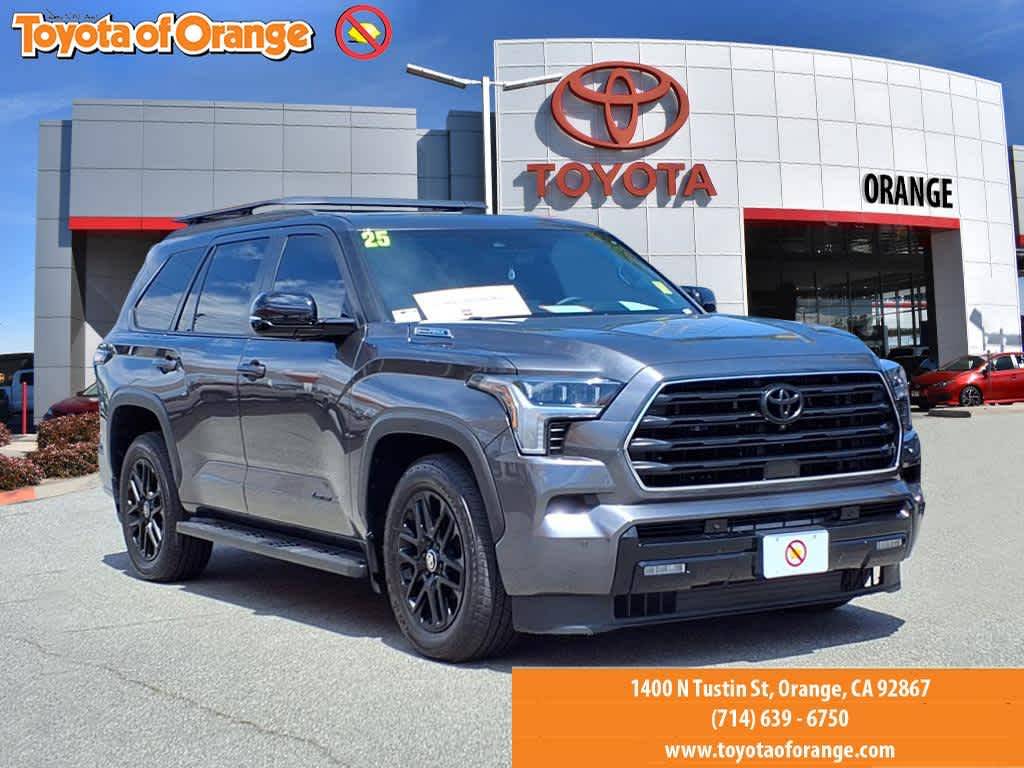 2025 Toyota Sequoia Limited — SUV — 6,171 mi — ORANGE, CA