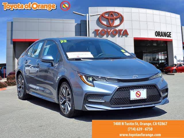 2022 Toyota Corolla SE — Sedan — 36,877 mi — ORANGE, CA