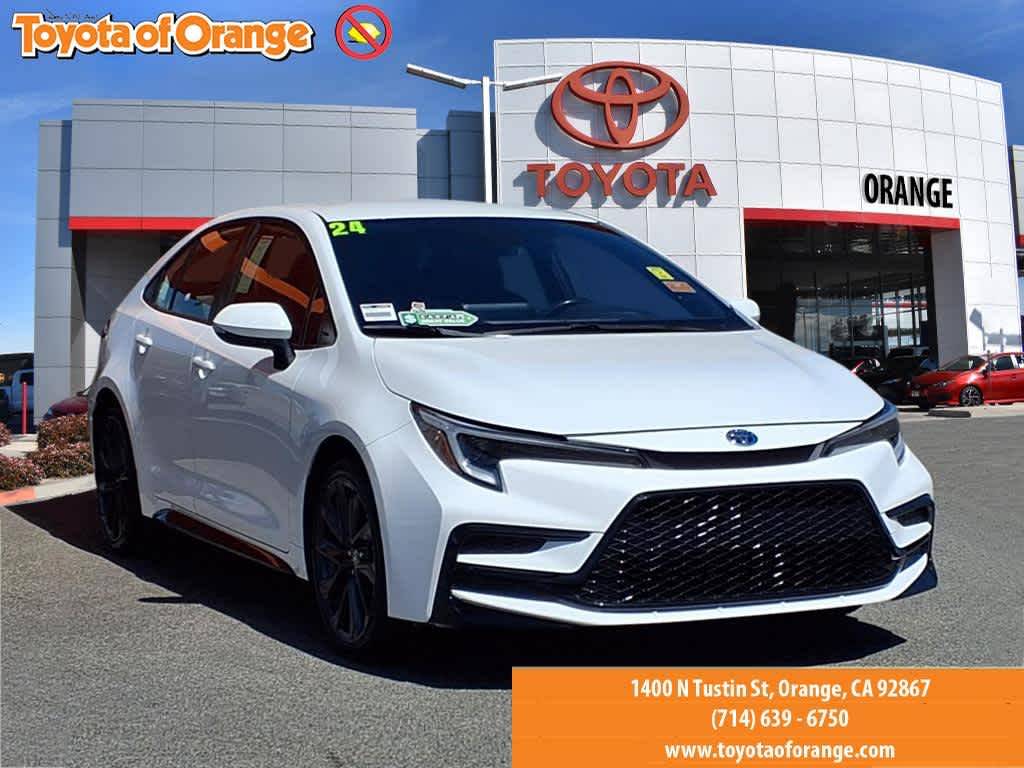 2024 Toyota Corolla Hybrid SE — Sedan — 37,454 mi — ORANGE, CA