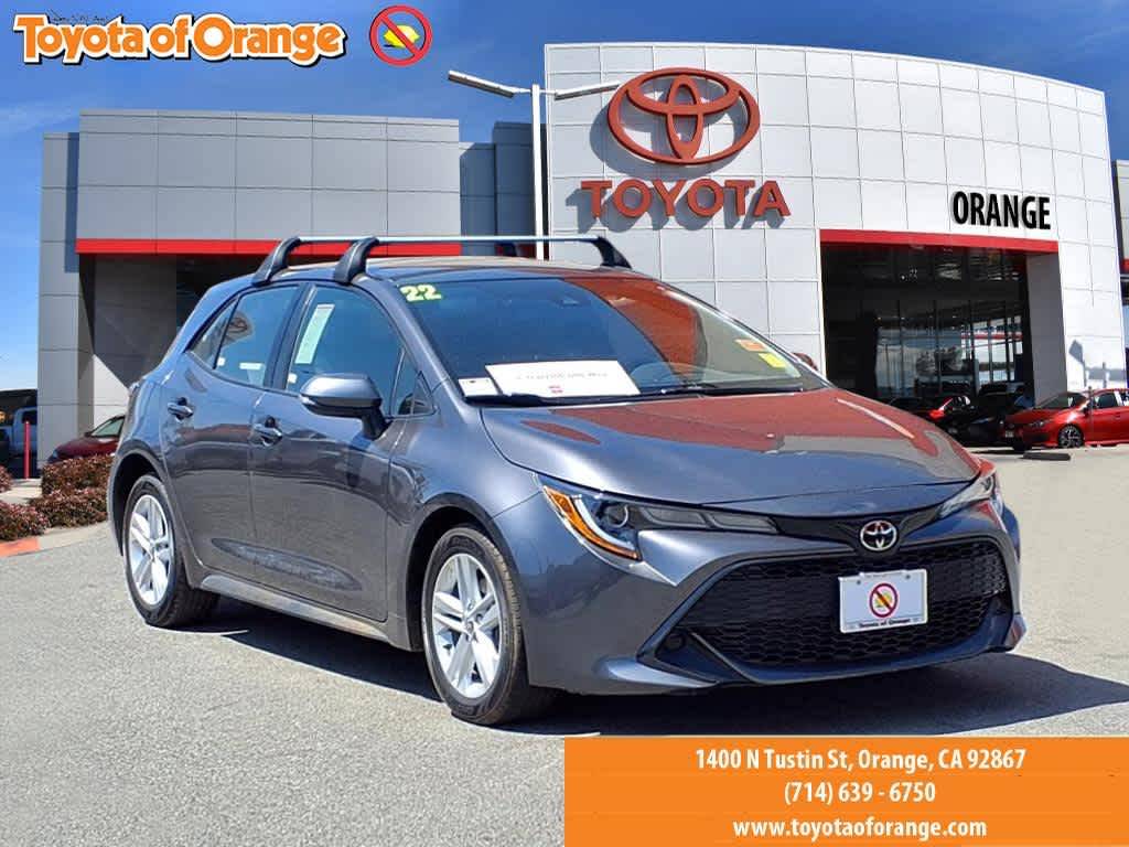 2022 Toyota Corolla Hatchback SE — Hatchback — 22,844 mi — ORANGE, CA