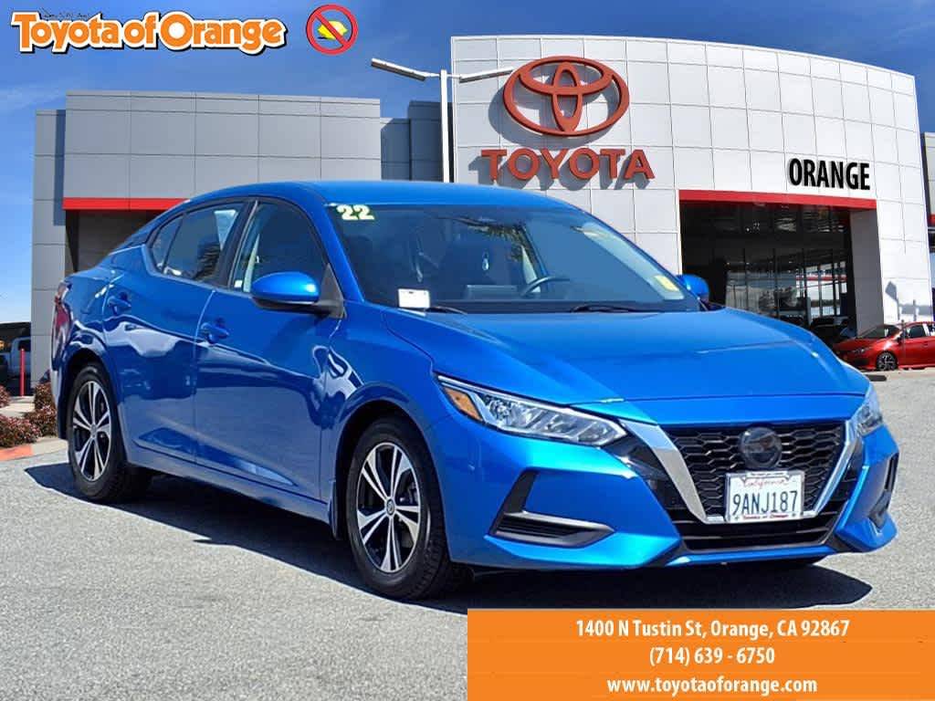 2022 Nissan Sentra SV — Sedan — 58,381 mi — ORANGE, CA