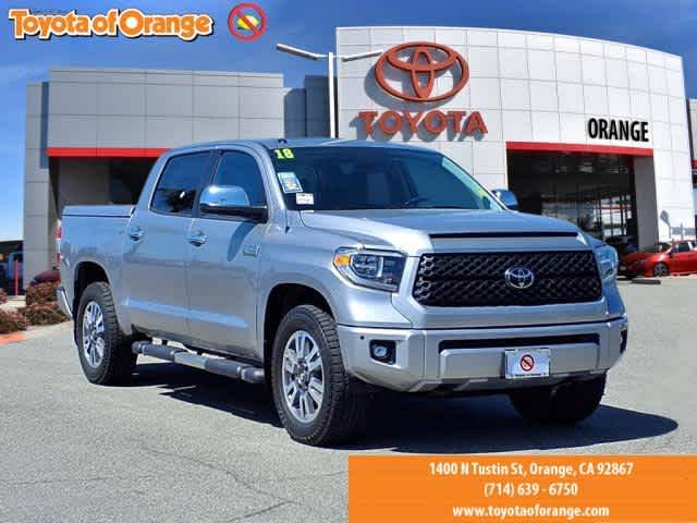 2018 Toyota Tundra Platinum — Pickup Truck — 62,063 mi — ORANGE, CA
