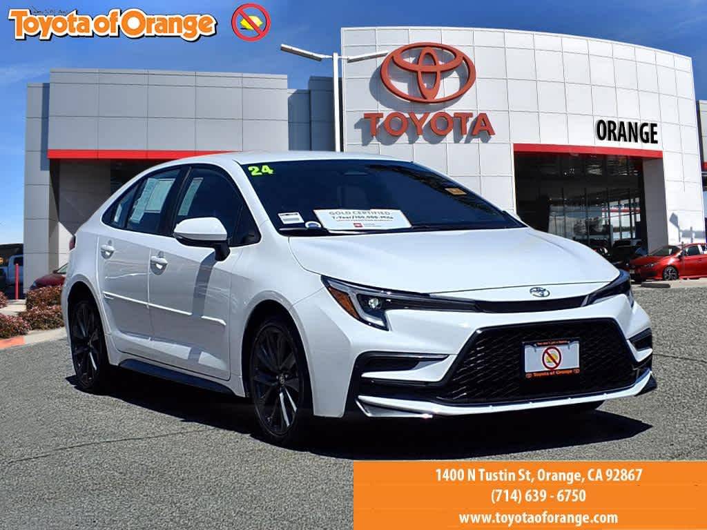 2024 Toyota Corolla SE — Sedan — 16,283 mi — ORANGE, CA
