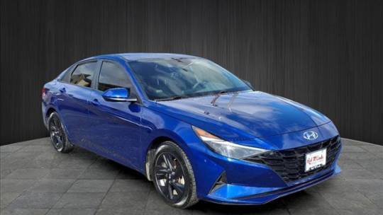 2022 Hyundai Elantra Hybrid Blue — Sedan — 80,058 mi — San Antonio, TX