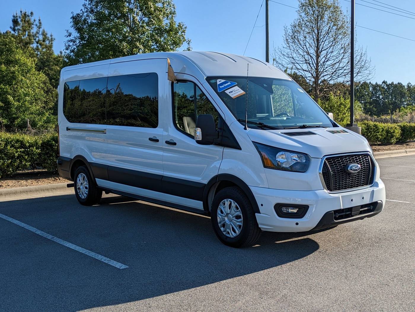 2024 Ford Transit Passenger Wagon T-350 XLT — Passenger Van — 11,163 mi — Apex, NC