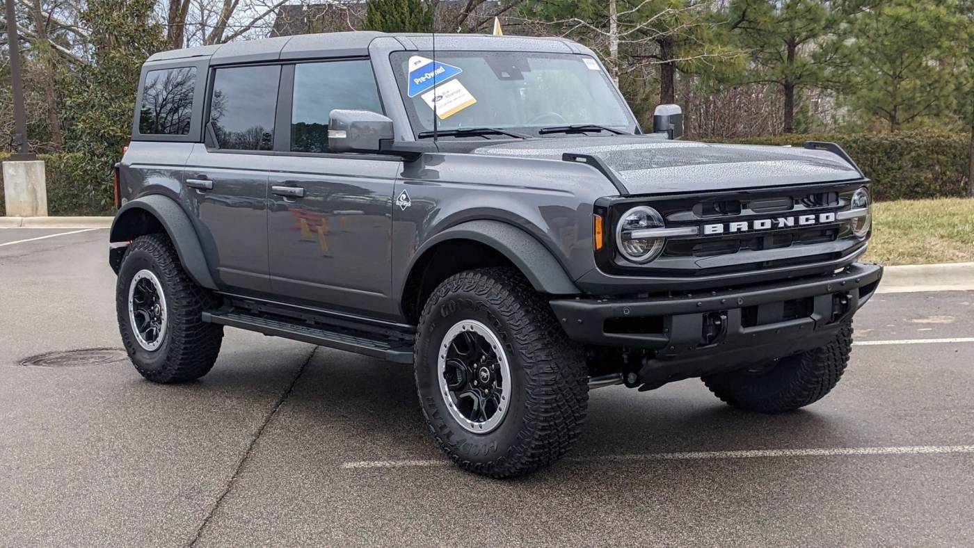 2023 Ford Bronco Outer Banks — SUV — 2,550 mi — Apex, NC