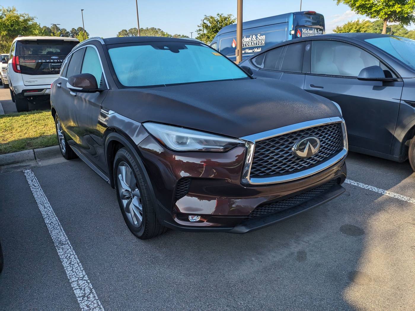 2020 INFINITI QX50 LUXE — SUV — 61,619 mi — Apex, NC