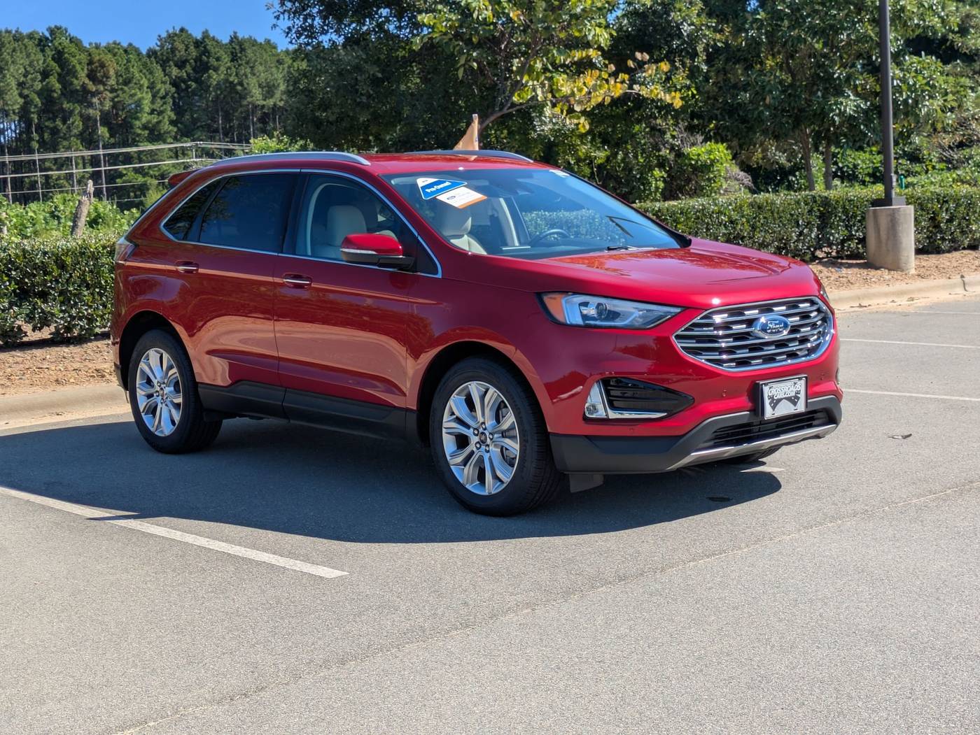2021 Ford Edge Titanium — SUV — 27,496 mi — Apex, NC