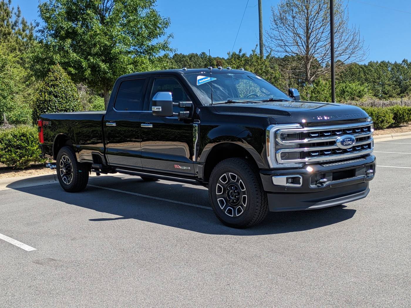 2024 Ford Super Duty F-350 Platinum — Pickup Truck — 7,404 mi — Apex, NC