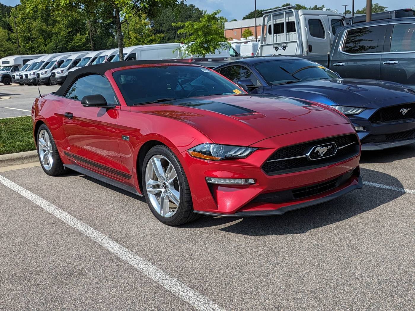 2020 Ford Mustang EcoBoost Premium — Convertible — 57,126 mi — Apex, NC